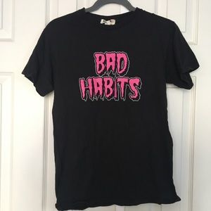 Dolls Kill “Bad Habits” T-shirt